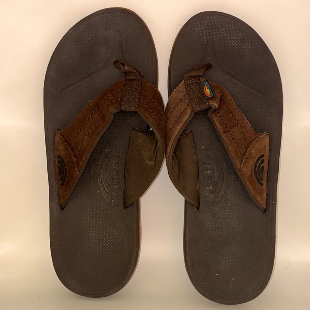 Rainbow Flip-Flops